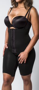 High Waist Compression Short with Hook and Eye